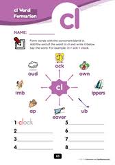The worksheets included in this packet can be used for small group intervention, literacy center ideas. Free Blends Worksheets Consonant Cluster Cl Consonant Blends Worksheets Blends Worksheets Phonics Worksheets