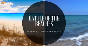 beaches destin vs pensacola beach