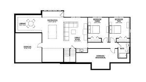 Basement Floor Plans Ranch Style Homes