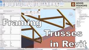 timber steel truss frames in revit for