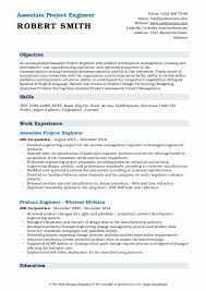 How to create an objective for a resume. Project Engineer Resume Samples Qwikresume