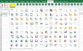 how to use cool icons in excel powerpoint