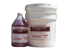 red clay stain cleaner for concrete