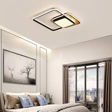 Wood Canopy Square Ceiling Light