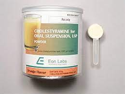 cholestyramine orange powder 378g can