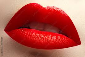 beautiful y red lips nice full lips