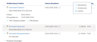 You need to select credit card as the account type. Uebersicht Finanzuebersicht Deutsche Bank