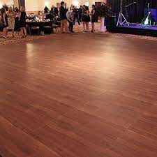dark maple snaplock dance floor set