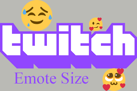newest twitch emote size guide