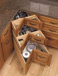 how to diy corner kitchen drawers