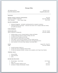Student Resume Examples No Experience Orlandomoving Co