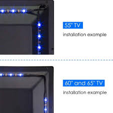 Tv Led Backlight Unibrothe Usb Led Strip Lights Kit Customized For Tv 55 60 65 Inch Monitor Bias Lighting Rgb Light Strip 12 6ft Led Strips Aliexpress