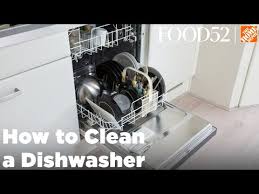 how to clean a dishwasher the
