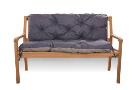 Two Three Seater Bench Cushion Seat Pad