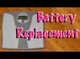 Batteries On A Bathroom Scale