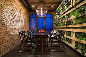 Dining Rooms With Brick Walls