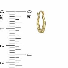 faceted hoop earrings in 14k gold