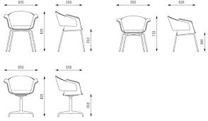 19 inches to 21.625 inches. Rondo Options Dimensions Bene Office Furniture