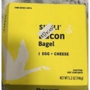 wawa sizzli bacon egg cheese bagel