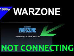 warzone game stuck on connecting to