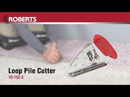 roberts loop pile cutter you