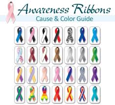 Awareness Ribbons Cause Color Guide Heres An Easy Guide
