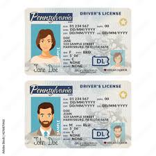 sle driver license plastic card