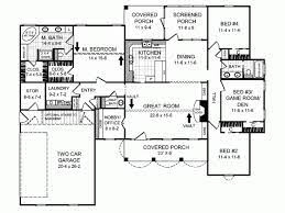 Farmhouse House Plan With 2000 Square