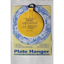 4 In Invisible Disc Plate Hangers 10