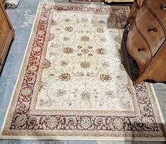 ground rug with fl pattern