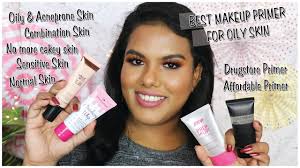 makeup primer for oily acne e