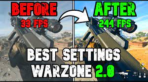 best pc settings for cod warzone 2
