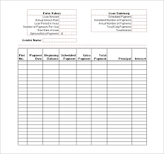 free printable amortization schedule