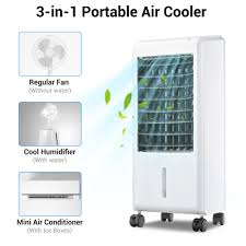 portable evaporative air cooler