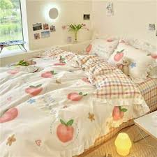 Kawaii Bedding Set Duvet Cover Bed
