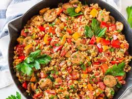 italian sausage and rice one pot