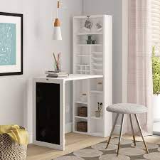 Enjoy free shipping on most stuff, even big stuff. Utopia Alley White Collapsible Fold Down Desk Table With Storage Overstock 26297006