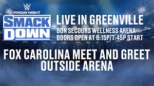 wwe smackdown live in greenville on friday