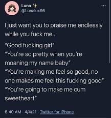 Degradation and a Praise kink 😮‍💨🫠It's tough out here…. : r/BratLife