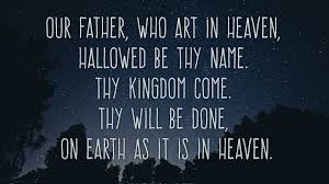For thine is the kingdom, and the power, and the glory, forever and ever. Jesus Teaches The Lord S Prayer As A Model