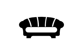Home Furniture Couch Sofa Icon Graphic