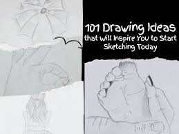 101 drawing ideas that will inspire you