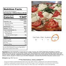 margherita pizza low carb grill