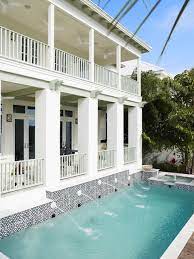 luxury pool area by alvarez homes