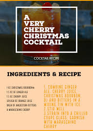 These festive cocktail recipes will have everyone feeling merry and bright at your holiday party. A Very Cherry Christmas Cocktail Cleveland Whiskey Cleveland Whiskey