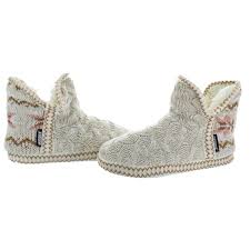 Details About Mukluk Amira Womens Short Sweater Bootie Slippers House Shoes