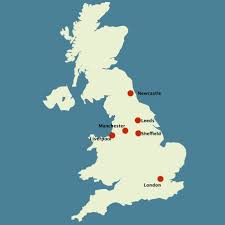 People from manchester are known as mancunians and the local authority is manchester city council. Download Map Uk Manchester Major Tourist Attractions Maps Irlanda Del Norte Gran Bretana Irlanda