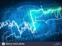Rising Stock Market Chart Stock Photo 224072571 Alamy