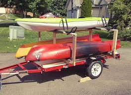 diy kayak rack and easy to build