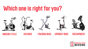 the diffe types of exercise bikes